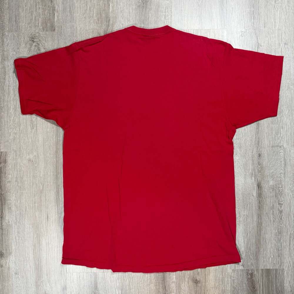 Polo Jeans Co. Ralph Lauren Red Embroidered Logo T-Shirt - Picture 2 of 6